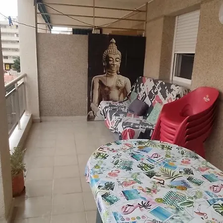 Vacaciones En Pineda Con 2 Piscinas, Playa A 5 Min Apartment La Pineda